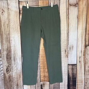 Wool & Prince Wool Blend Slim Pants Travel Performance Business Casual 33Wx34L